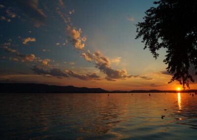 Sonnenuntergang am Bodensee
