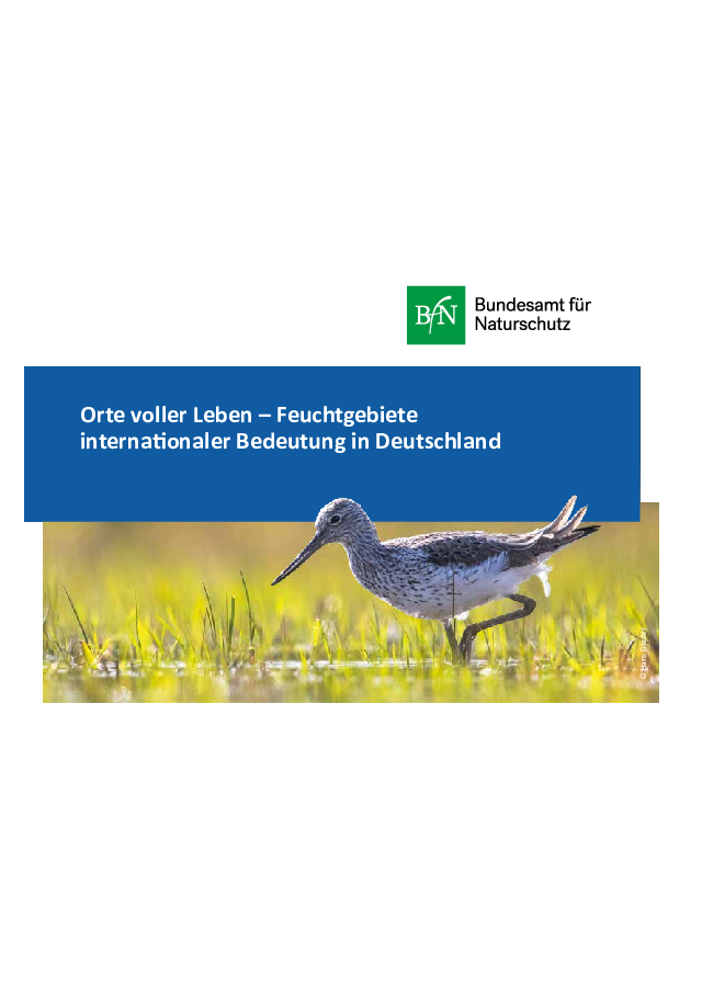 Broschüre RAMSAR-Gebiete Deutschland