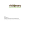 VISIONARY Initial Conceptual Framework