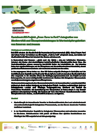 Factsheet: "From Farm to Fork" - Biodiversität in Wertschöpfungsketten von Bananen und Ananas