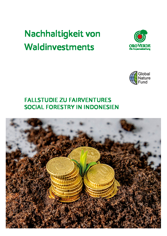 Nachhaltigkeit von Waldinvestments - Fallstudie zu fairventures Social Forestry in Indonesien