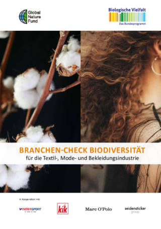Branchen-Check Biodiversität: Textil-, Mode- und Bekleidungsindustrie